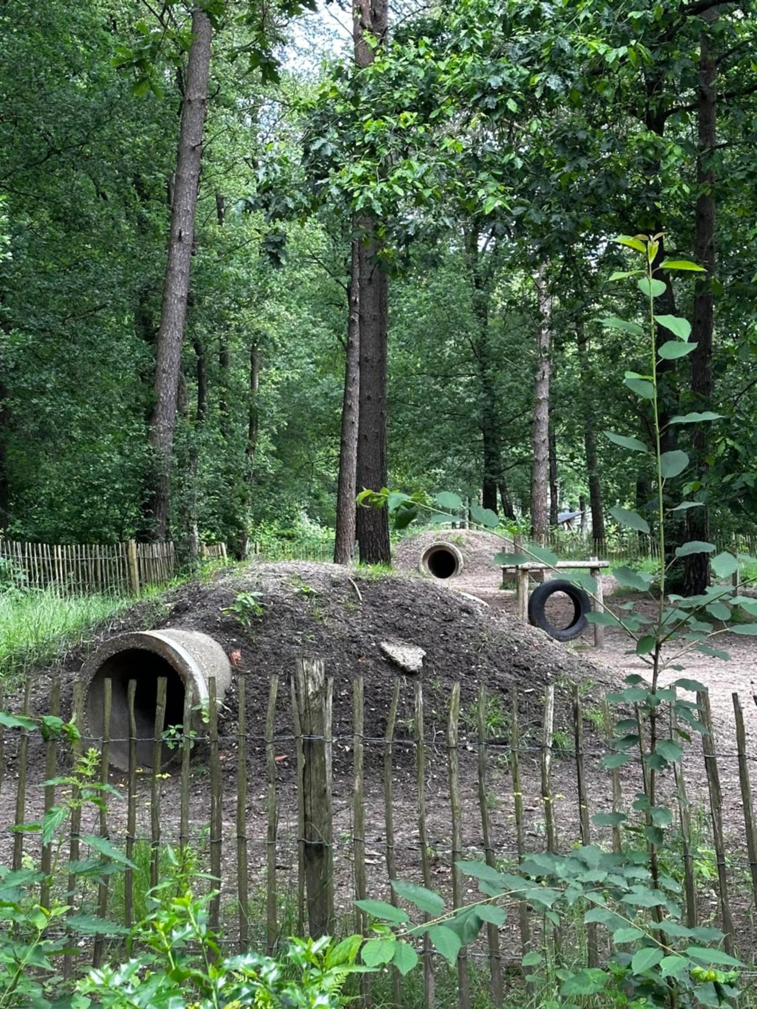 Sfeervolle Blokhut Op De Veluwe Op Recreatiepark Topparken In Beekbergen Met Vrije Tuin En Eigen Parkeerplaats Exterior foto